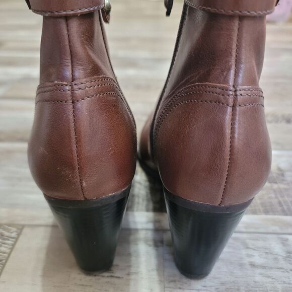 Sebago Ashton Brown Leather Boots Size 8 - Picture 4 of 14